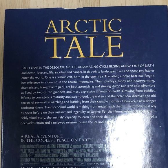 Arctic Tale by Rebecca Baines Hardcover National Geographic Children's Book - Picture 6 of 6